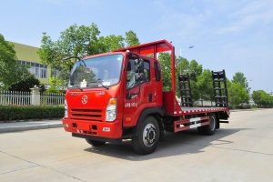 這款國(guó)六挖機(jī)平板運(yùn)輸車(chē)很火，關(guān)注沒(méi)？